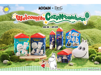 韓国のNO.1スキンケアブランド*¹＜Dr.G＞、世界中で愛されるキャラクター＜MOOMIN＞とのコラボエディション５種を、８月28日（金）開始のQoo10メガ割で発売！