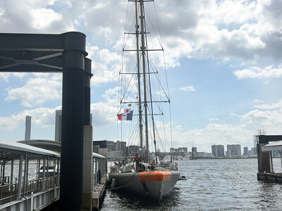 科学探査船「タラ号」9年ぶりに尾道に寄港