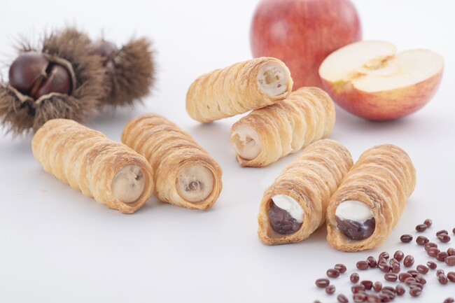 赤福が手がける五十鈴茶屋、神戸阪急で11月4日から特別販売｜「栗コルネ」「りんごコルネ」など秋の和洋菓子が登場