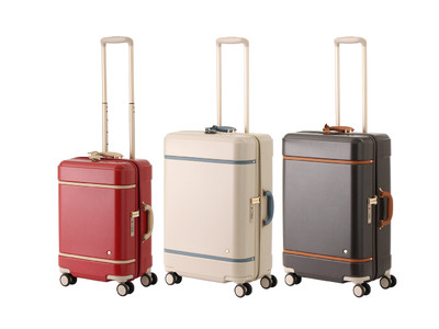 バッグ＆ラゲージブランド「HaNT」から、ヴィンテージトランク風デザインのスーツケース「ノートル」発売