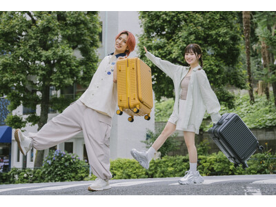 ストリートテイストなデザインと機能性を兼ね備えたEDGELINK初のハードスーツケース「クルーズボックス」が登場！
