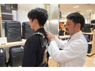 ４タイプからショルダーハーネスを選べる「ガジェタブルDP2 4U」体験型イベント、伊勢丹 浦和店にて期間...