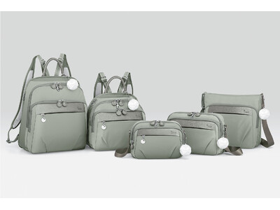 着物の帯をイメージしたシリーズ「カナナリュック4」に、春の風を感じる春夏限定色登場