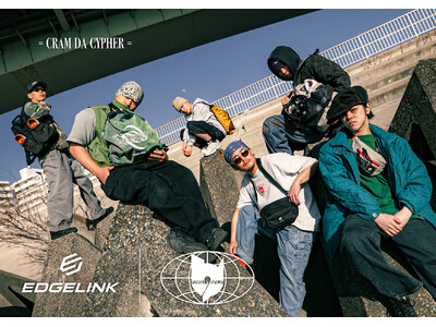 ストリートバッグブランド「EDGELINK」× ダンスクルー「EDGW CYPHER」　　コラボレーションバッグ「クラム ダ サイファー」のビジュアル＆ダンスムービー公開