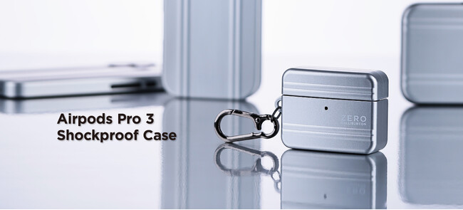 ゼロハリバートンよりブランドアイコンをモチーフにしたAirPods Pro 3対応ケース6/17発売