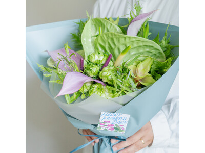 【Flower&Plants tette】父の日に飾る、大人のアンスリウム。板橋の生花店が贈る限定ブーケ