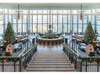 ウォルドーフ・アストリア大阪　輝きを纏う伝説の鳥が祝福する、ニューヨークのホリデー「ア・レガシー・オブ・エレガンス」　ピーコック・アレーにて開催