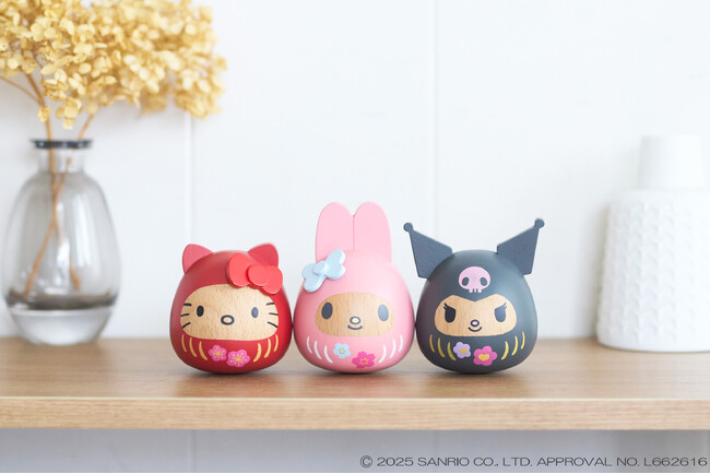 【大人気商品】1929年老舗木製玩具メーカーであるニチガンが発売したサンリオ木製だるまが完売!