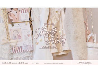 【Peony】コスメがSNSで話題のPeonyから新年を記念した特別なバニティバッグとPeonyスタッフの制服がドレスとなって1/1登場【限定100着】