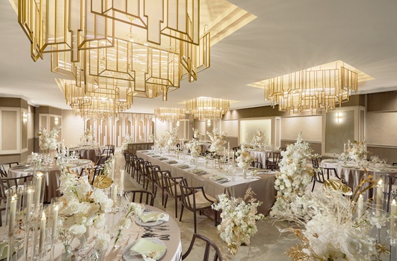 「大人かわいい」空間で最旬ウェディングを！　埼玉・大宮の結婚式場　大宮サンパレス/GLANZが披露宴会場『エピュール』をリニューアルオープン