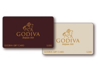 新しいゴディバのギフトラインナップ「ゴディバ ギフトカード」& giftee のゴディバ「ギフト券」新登場