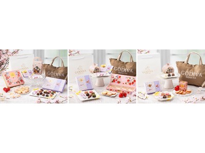 「QVC」にスプリング コレクションが登場！「GODIVA 春のはじまりプレミアムセレクト オリジナルバッグ付」「GODIVA 春のはじまりアソートセット オリジナルバッグ付」など3種を数量限定販売