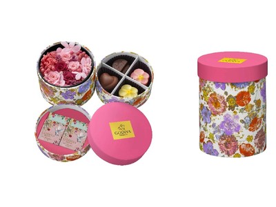 母の日や門出のお祝いに。チョコレートとお花で華やかに感謝の想いを込めて贈りたい。ゴディバ「花咲く春 チョコレート & フラワーセット」