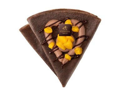 GODIVA dessert 東京ドームシティ ラクーア店にて、店舗限定フレーバーを発売！！「ラクーア限定 オレンジとチョコレートのクレープ」