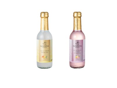 爽やかな味わいのゴディバ「カカオフルーツジュース」の炭酸飲料! 「カカオ フルーツ スパークリング」「カ...