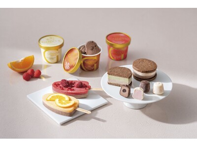 ゴディバの「アイスギフトセット」に新アイス登場! 「バーアイス」や「サンドアイス」、「あまおう苺ショコラ...