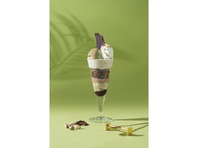 ゴディバカフェにてドバイチョコレートにインスパイアされたパフェを新発売! 「ドバイチョコレート パフェ」