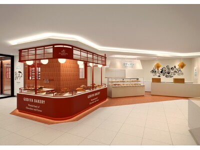九州初！ゴディバのベーカリーショップ“町のパン屋さん meets ゴディバ”「GODIVA Bakery ゴディパン 大丸福岡天神店」オープン九州名産の食材をつかった店舗限定パンも登場！