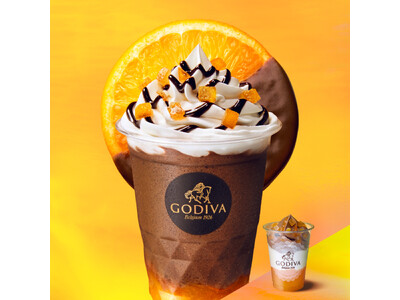 『せとか』を使用した、ゴディバのチョコレートドリンクとソフトクリームが登場「ダークチョコレート せとか オランジェ ショコリキサー」「ダークチョコレート せとか オランジェ ソフトクリーム」