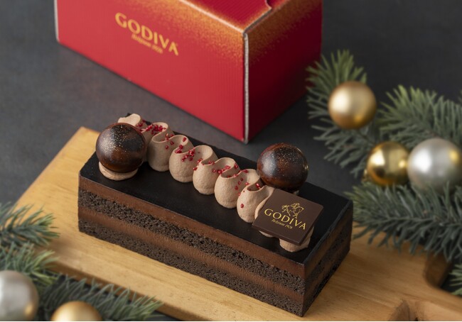 濃厚でリッチな味わいのクリスマスケーキが新登場！「ゴディバ ル グランド ショコラ ケーキ」