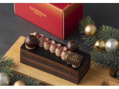 濃厚でリッチな味わいのクリスマスケーキが新登場！「ゴディバ ル グランド ショコラ ケーキ」
