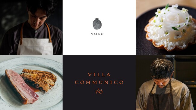【vase × VILLA COMMUNICO】コラボレーションイベントを開催