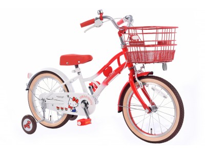 親子で乗って楽しい、おそろい自転車「ハローキティ16/18」と「ハローキティ20」販売開始！