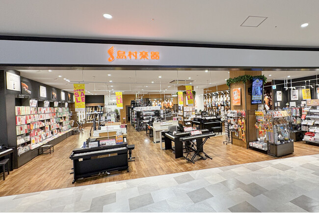 島村楽器 「イオンモール須坂店」2025年10月3日（水）に移転リニューアルオープン！～未来屋書店とのコラボコンサートなど、オープンを記念して多彩なイベントを開催～