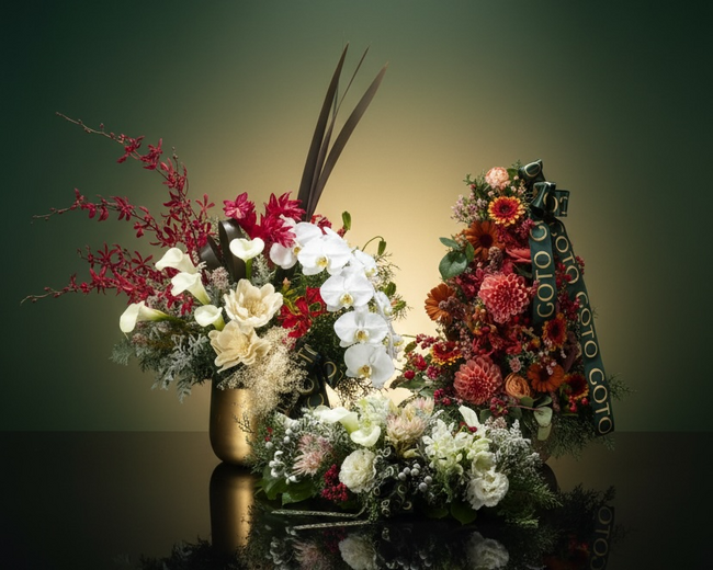 プレスリリース「【ゴトウフローリスト】2025年クリスマス限定フラワーアレンジメントが登場」のイメージ画像