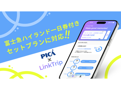 天候連動キャッシュバック「LinkTrip」、富士急ハイランド1日券付きセットプランに対応