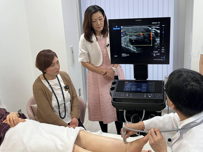 「見えるリンパ管」がリンパ浮腫治療の道をひらく　国内初（※）の超高周波超音波エコー導入　重症患者に対する新たな治療の選択肢を提示