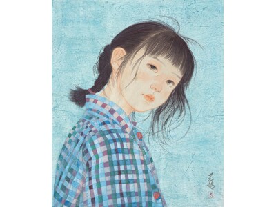 日本画家・王培（わん・ぺい）、新作展「天辺」を銀座・ナカジマアートで開催――母のまなざしで描く、子どもた...