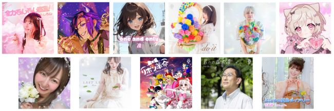 ColorSingから、11名のオリジナル楽曲が8/13に配信開始