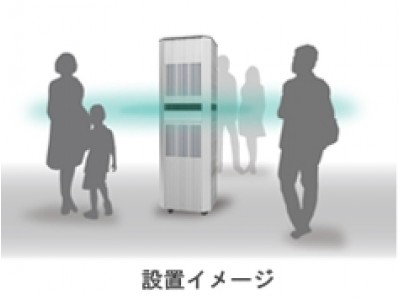 屋外の様々な空間を冷房する屋外用エアコンの効果検証を実施　期間限定で東京ミッドタウン日比谷に設置し、東京都環境局が製品の効果を検証