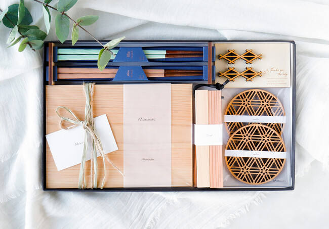 プレスリリース「杢美(MOKUHARU)紀州材ヒノキを贅沢に使用した「Premium Gift Set」新発売」のイメージ画像