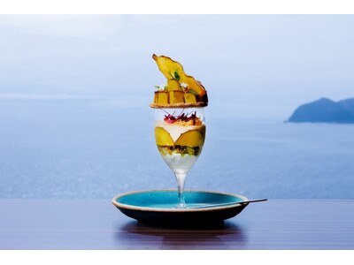 ホテルニューアカオ、「Restaurant ＆ Sweets 花の妖精」で三島甘藷の秋限定パフェを10月16日から販売