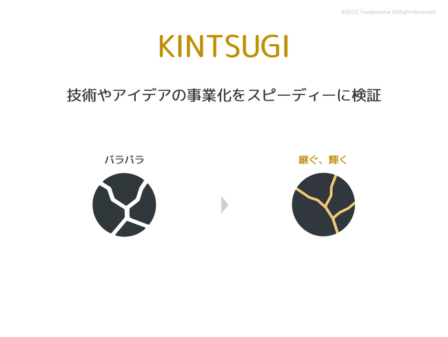 技術・アイデアの事業化検証を高速化する伴走支援サービス「KINTSUGI」、本格展開