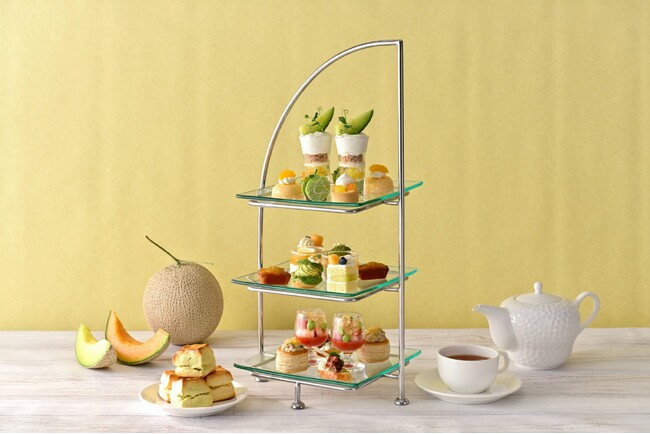 みずみずしいメロンを心ゆくまで堪能「メロンのアフタヌーンティー」2026年5月11日より発売