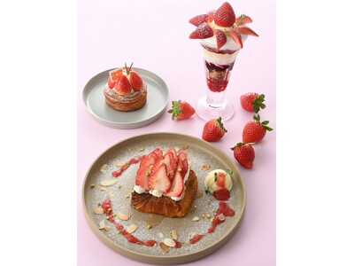 【あべのハルカス近鉄本店】「しあわせの国」デンマークをお手本にしたカフェ＆ショップ「KAFFE OTTE（カフェ オッテ）」春の訪れを感じる「いちごメニュー」が３月４日（水）より期間限定でスタート！