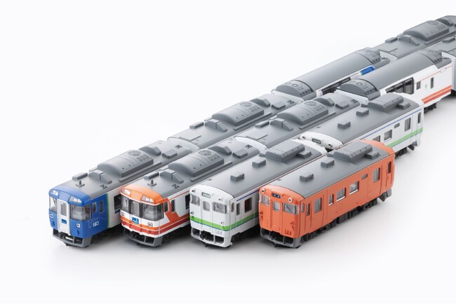 リアルな造形の鉄道模型が“半分サイズ”で手軽に楽しめる「鉄コレポケット第4弾 北の大地の気動車編」2026年9月18日(金)発売