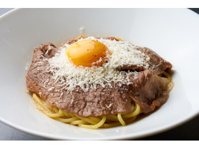 大阪・心斎橋発「和牛すき焼きパスタ」2種が9月より登場――“Wagyu × Japanese-style Pasta”を2店舗で提供開始