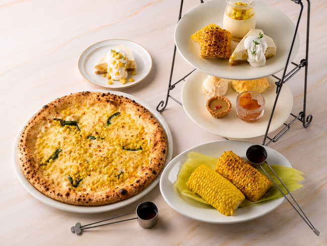 糖度16度、"メロンより甘い"とうもろこしは、スイーツか、おかずか。食堂カフェpottoが夏限定フェアを大阪で開催。