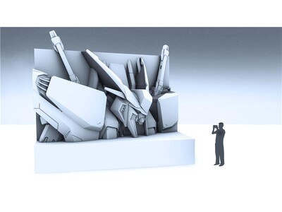 3年連続！ガンダムシリーズがさっぽろ雪まつりに出展！札幌の街をガンダム色に染め上げる　最新作『機動戦士ガンダム 閃光のハサウェイ キルケーの魔女』より、「Ξ(クスィー)ガンダム」が雪像に！