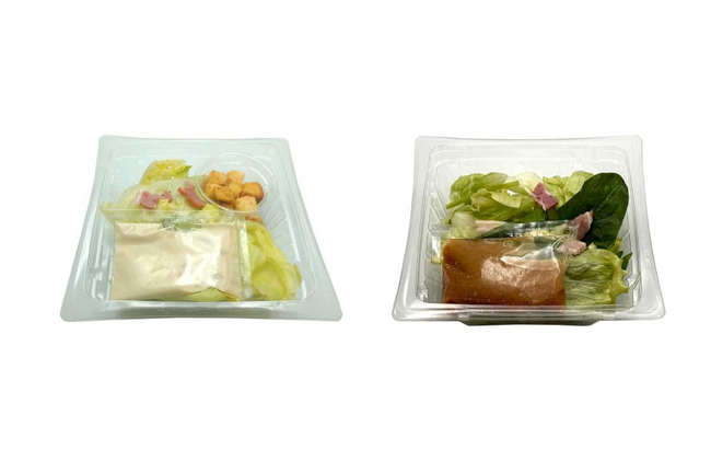 【北海道限定】人気のサラダ2品をリニューアル　野菜の味わいをより楽しめるよう、野菜を増量し、ドレッシングも刷新
