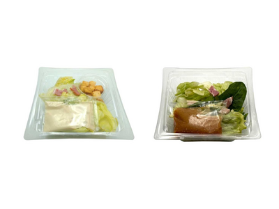 【北海道限定】人気のサラダ2品をリニューアル　野菜の味わいをより楽しめるよう、野菜を増量し、ドレッシングも刷新