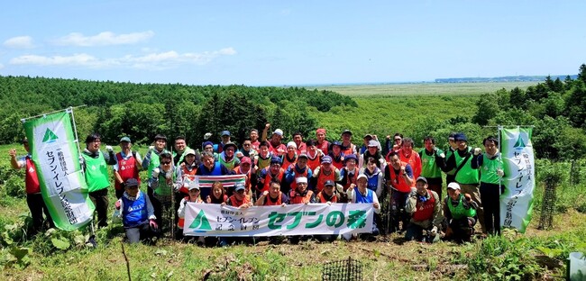 人や街と共生・共創し「未来へつなごう」セブン‐イレブン記念財団による第10回「霧多布セブンの森」活動を6月28日（土）に実施しました