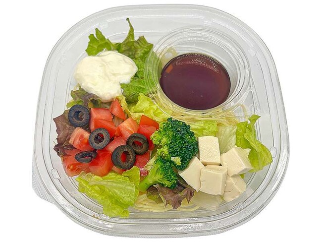 「減塩」をテーマにしたオリジナル商品「おだしで食べる冷製ベジパスタ」を5月13日（水）より東北6県で発売