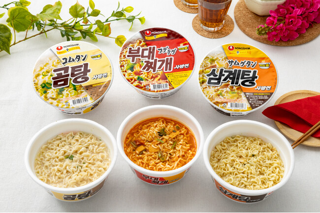 韓国の定番カップ麺 農心「サバル麺」シリーズから「プデチゲ」など日本初上陸の3商品を6月2日(火)セブン‐イレブン先行発売!