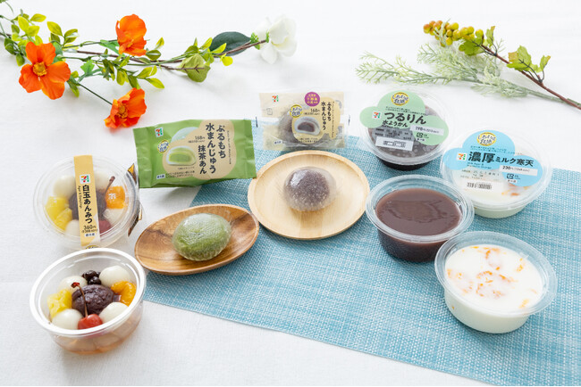 和菓子の日に向けて「涼」がテーマの5商品をご紹介！「ぷるもち水まんじゅう」など食感にこだわった和菓子をラインアップ！
