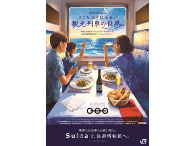 鉄道博物館 企画展「こころ、はずむ、出会い ～観光列車の世界～」の開催について